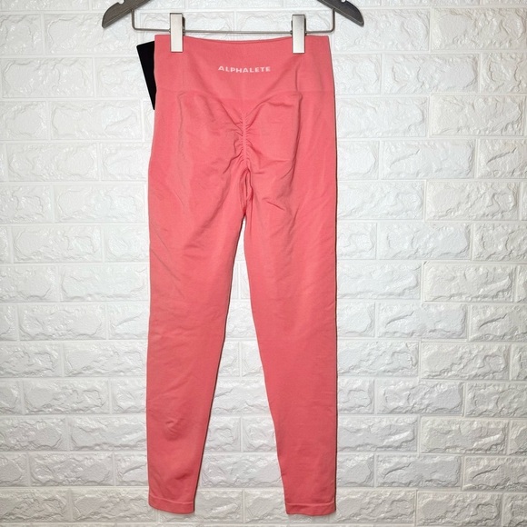 Alphalete Amplify Leggings PIXEL PINK - Picture 5 of 9